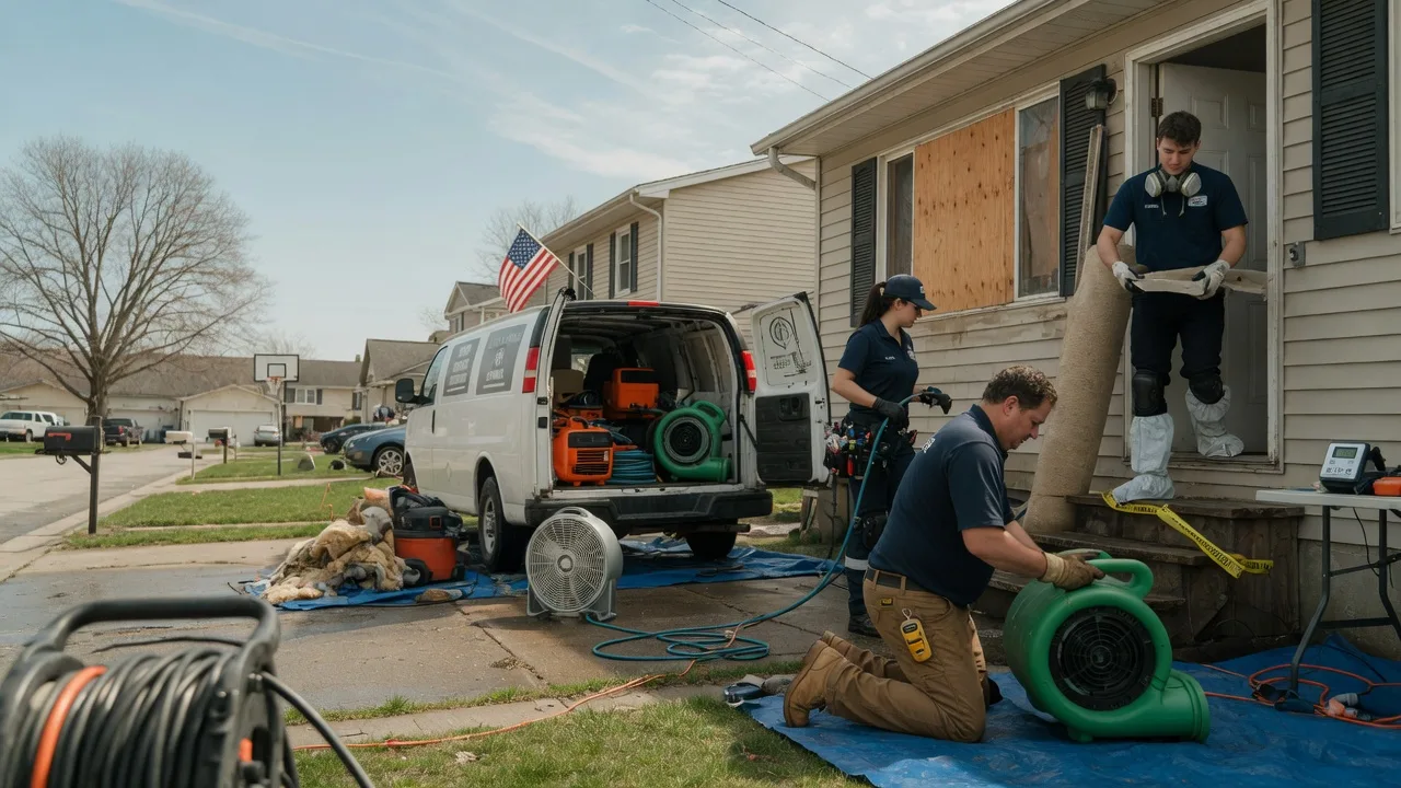 Water Damage Restoration in Warwick, MD near me